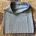 Coquette Cottagecore No Brand Baby Blue Elastic Ribbed Mini Skirt Women's Size S Photo 2