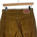Levi's Levi’s 94 Baggy Corduroy Pants Womens 25 Brown 100% Cotton High Rise Retro 90s Photo 4