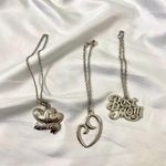 Early 2000's Silver Chunky Large Charm Bracelet / Bag Charm Lot Photo 1