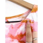 Cuddl Duds  Women's Pink Tie Dye Tank Dress Medium Pink Ochre Camo Sleevless Photo 9