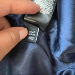 Ted Baker 
Dark Blue Soonah Folk Foliage‎ Pleat Mini Skirt size 3 Photo 9