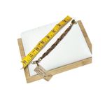 Green Sewn limited edition sustainable style vintage Sari bracelet NWT good karm Tan Photo 2