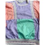 Vintage Saint Germain Women’s Sz Small Jacket Track Light 70s 80s Color Purple Photo 0