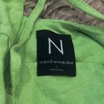 Naked Wardrobe  lime green bodycon dress large Photo 1