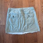 frame denim Frame Canterburry Denim mini skirt green back size 29/8 Photo 10