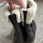  | FRYE Paige Loop Lug Boots Fur Lined Photo 4