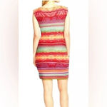 Ralph Lauren Rainbow Indian Tribal Linen Sleeveless Knit Sweater Dress Size MP Photo 1