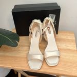 Badgley Mischka Badgley Mischa Women’s Kim Heeled Sandal in soft champagne color Photo 11