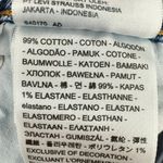 Levi Strauss & CO. Levi's 501 Denim Shorts Women's Size 30 Blue Frayed Hem Button Fly Classic Photo 5