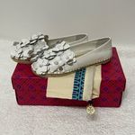 Tory Burch Blossom Espadrille-Nappa Leather size 5 New in box . Photo 9