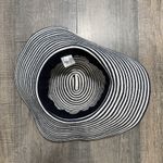 J.Crew Womens Floppy Striped Cotton Blend Sun Hat Vacation Travel Beach Nautical Photo 3