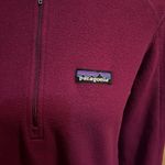 Patagonia Women’s Lightweight Fleece 1/4 Zip Pullover Magenta Berry Size Medium Photo 2
