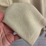 La Fee Maraboutee front tie, gold shimmer sweater, size XS, France Tan Photo 8