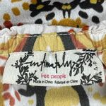 Free People  Intimately Strapless Tube Top Ruffle Paisley Top Size Small #1349-LA Photo 9