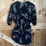 Rue 21 Woman's Small Black Floral Mini Dress Photo 6
