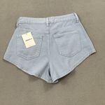 Forever 21 NWT Denim Shorts Womens Woven Sky Blue Jean 90s Festival Light Photo 1