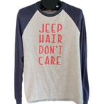 Hanes Hane’s Jeep Hair Don’t Care Henley T-shirt Photo 0