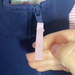 Vineyard Vines navy Quarter zip shep shirt Oxford stripe shoulder size S Photo 10