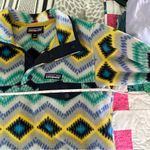 Patagonia  Colorful Retro Synchilla Fleece‎ Quarter Snap Pullover XXS Geometric Photo 7