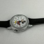 Vintage Bradley Swiss Made Mickey Mouse Wind Up Watch Animated Nodding Pointing Photo 3