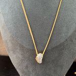 Alexis Bittar NWOT  Gold Necklace with Silver Detailing Photo 7