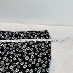 Reformation  Bea Daisy Daisies Midi Skirt Black 0 Photo 11