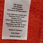 Talbots NWOT Christmas Vibrant Red Petite SWEATER Photo 7