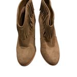 Joie JOlE Loren Fringe Suede Leather Ankle Booties, Sz 37 Photo 5