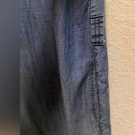 Boden Blue Long Sleeve Jean Collared Linen Blend Shirt Dress Size 6R Photo 8