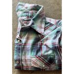 Wrangler Vintage  Wrancher Sleeveless Western Shirt Women’s Sz M Pearl Snap Photo 12