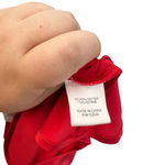 Lovers + Friends  Viana Top Red Long Sleeve‎ Cut Out Neckline Size XS Photo 12