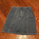 Free People denim Bodycon skirt Photo 2
