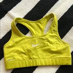 Nike Pro Classic Lime Green Yellow Sports Bra Photo 0