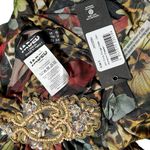 Jaded London  Mini Cindy Plunge Neck Mini Dress, Dark Romantic Cheetah, 2 (US) Photo 10