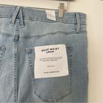 Good American NWT Women's Sz 18 Good Waist Crop Denim Jeans Distressed GWC075T Photo 8