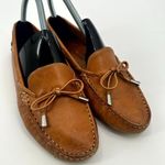 Mercanti Fiorentini Shoes Womens Size 7B Brown Leather Driving Moccasins MF Photo 4