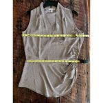 Chelsea28 Sleeveless Asymmetrical Side Cinched Womens Top/Blouse by  Size Medium Photo 6