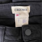 L'Agence L’Agence Kendra High Rise Crop Flare Jeans in Black, Size 28 NWT Online for $275 Photo 8