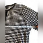 Lands' End  Black & White Houndstooth Supima Cotton Cardigan (XL Petite w/pockets Photo 6