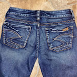 Silver Jeans  Lola Boot Cut Flared Stone Wash Embroidered Jeans, Size 29 Photo 5