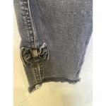 Levi's Levi’s 721 High Rise Skinny Ankle Charcoal Denim Jeans Ankle Bows Sz 29 Cotton Photo 2