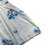 ZARA  White Openwork Eyelet Short Sleeve Mini Dress Women’s US M Photo 7