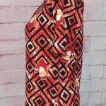 LuLaRoe GiGi Red Santa claus top size med Photo 1