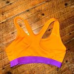 Nike  orange & purple racerback Athleisure sports bra Photo 1