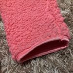 GirlieGirl Originals C.C. Sherpa Long Sleeve 1/4 Zip Pullover Sweater Size M. Medium. Girlie Girl Originals Pink Photo 1