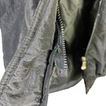 Vintage Triple FAT Goose Down Parka Coat Womens L Black Velvet Fur Trim Hood Size L Photo 9