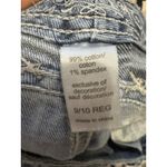 Maurice's distressed light denim embroidery 9/10 Regular jeans bootcut Photo 3