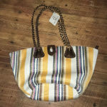 Big Buddha  woven tote, BNWT Photo 0