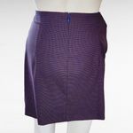 Aritzia  Babaton Jethro Blue Plaid Twisted Assymetric Mini Skirt Size 4 Photo 5