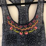 Love Squared  Sheer Embroidered Crop Top Large Photo 2